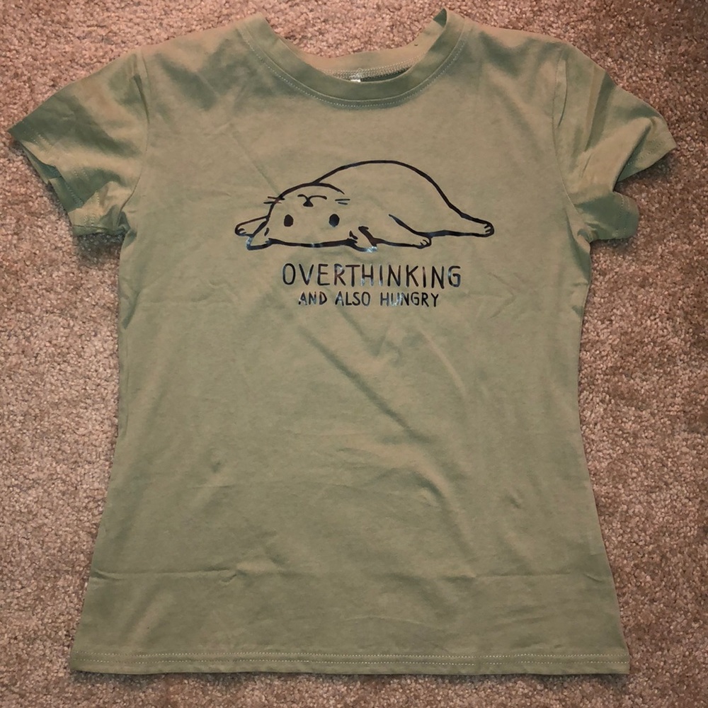 Olive green shirt